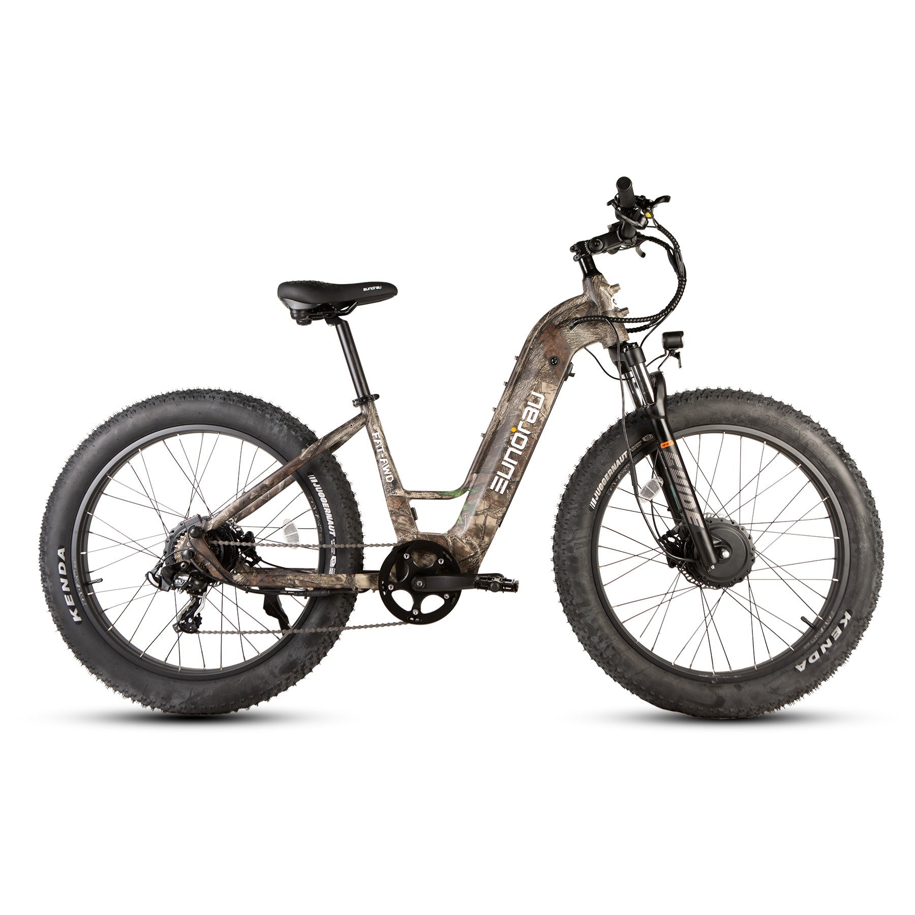 FAT Tire All-Wheel Drive Electric Bike - Step - Thru