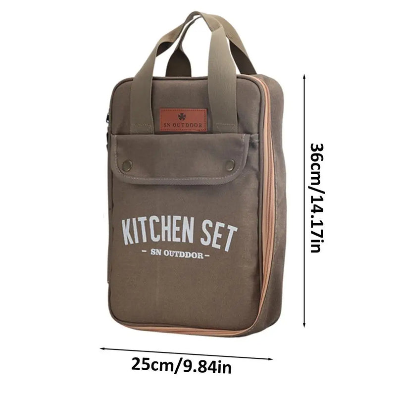 8-Piece Camping Cookware & Utensil Set