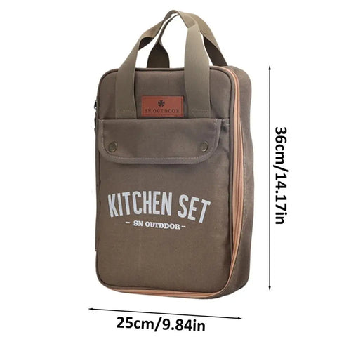 8-Piece Camping Cookware & Utensil Set