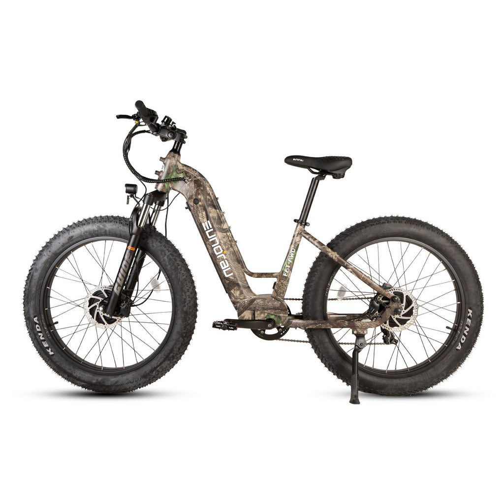 FAT Tire All-Wheel Drive Electric Bike - Step - Thru