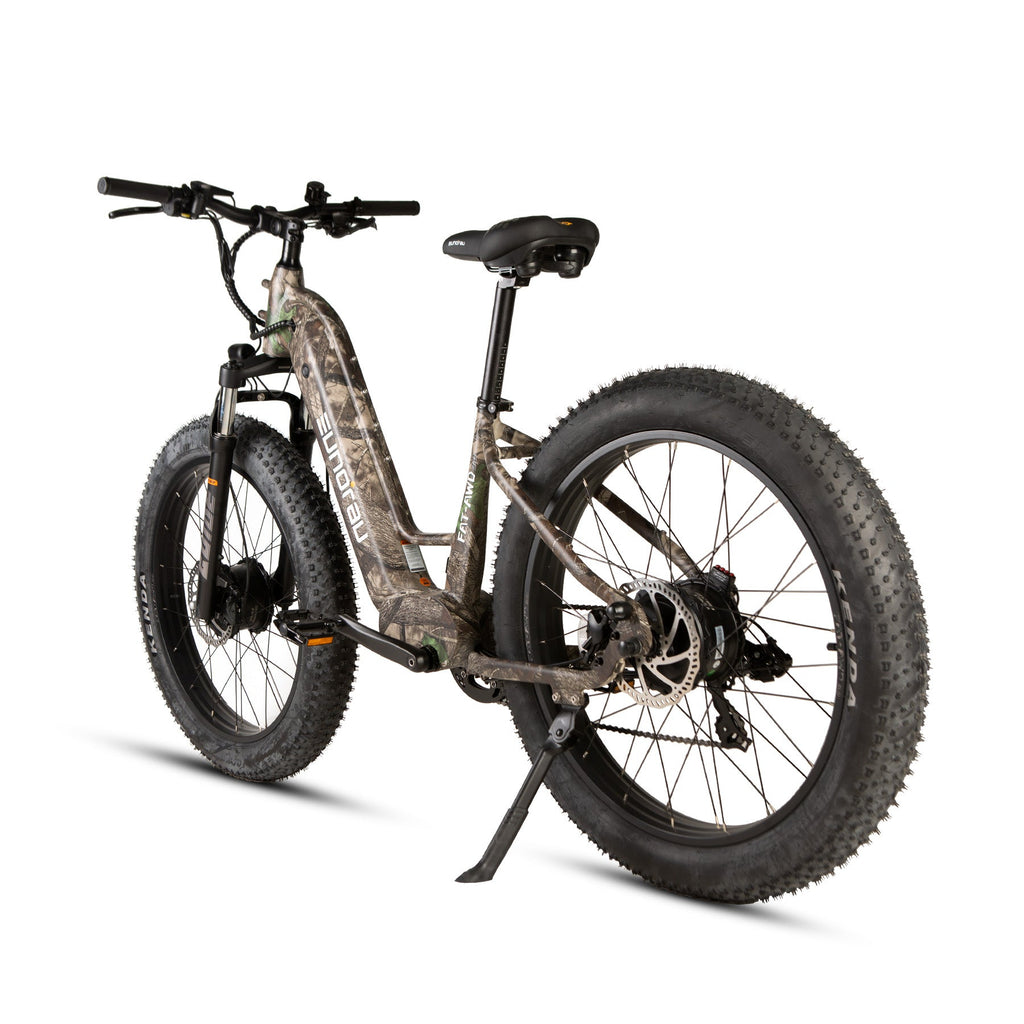 FAT Tire All-Wheel Drive Electric Bike - Step - Thru