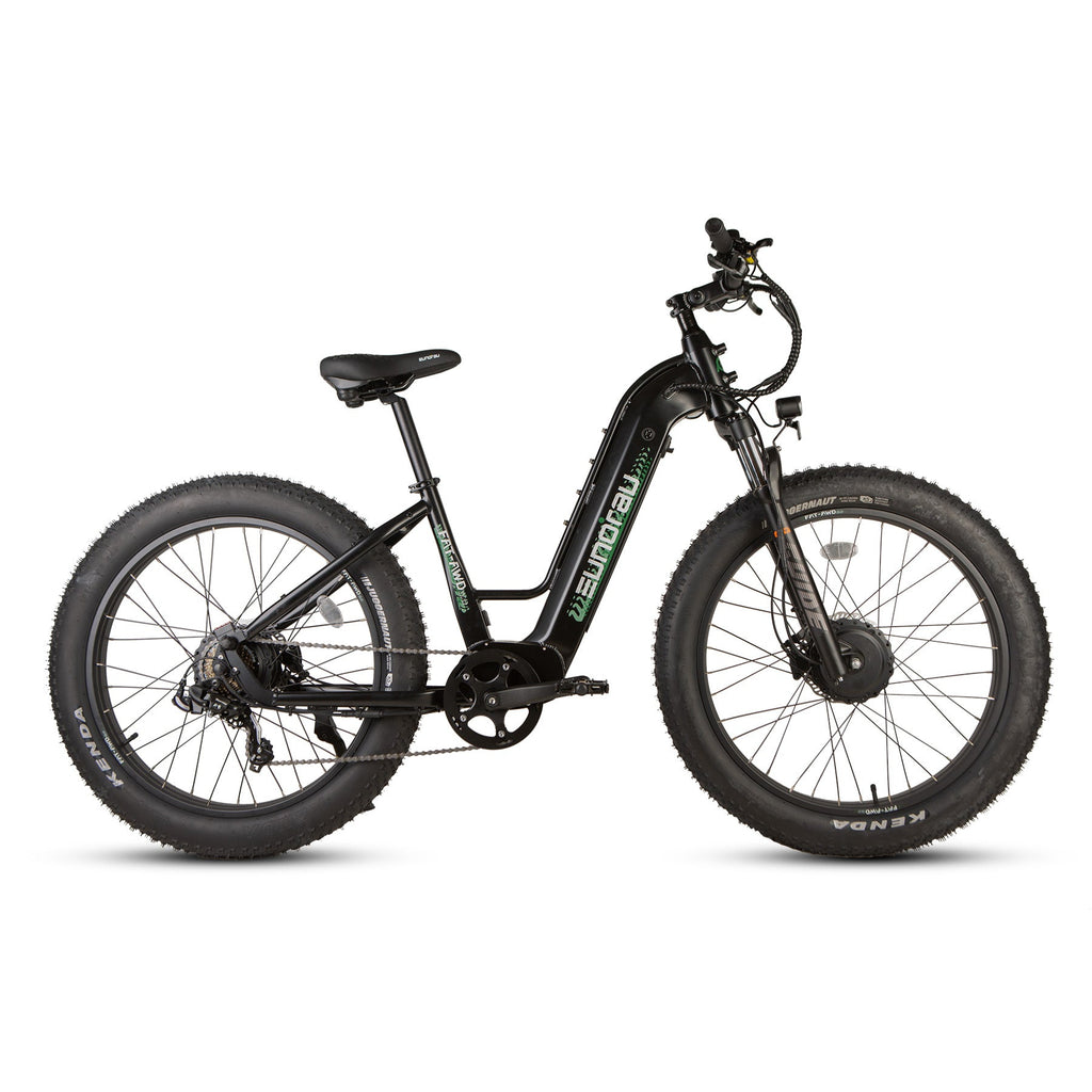 FAT Tire All-Wheel Drive Electric Bike - Step - Thru