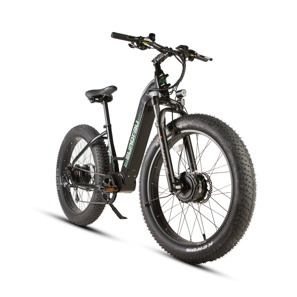 FAT Tire All-Wheel Drive Electric Bike - Step - Thru