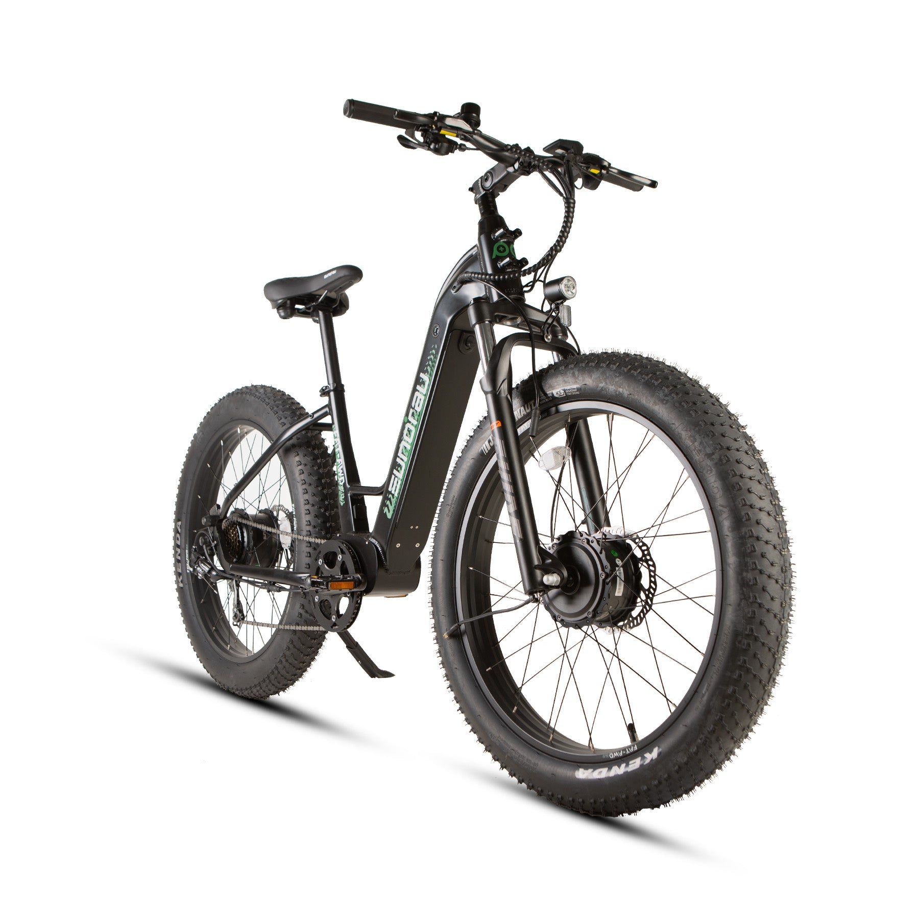 FAT Tire All-Wheel Drive Electric Bike - Step - Thru