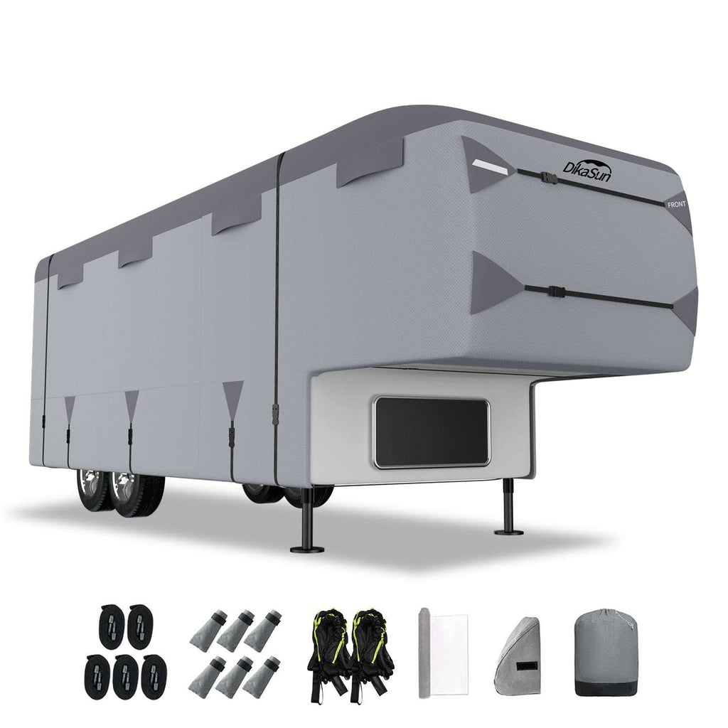 Compact trailer with accessories on a white background