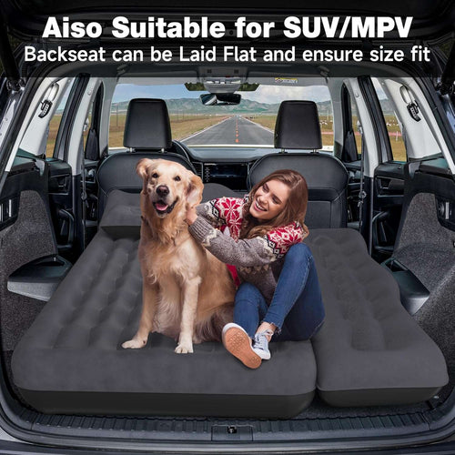 2-in-1 Foldable SUV & Car Air Mattress — Road Trip Bed