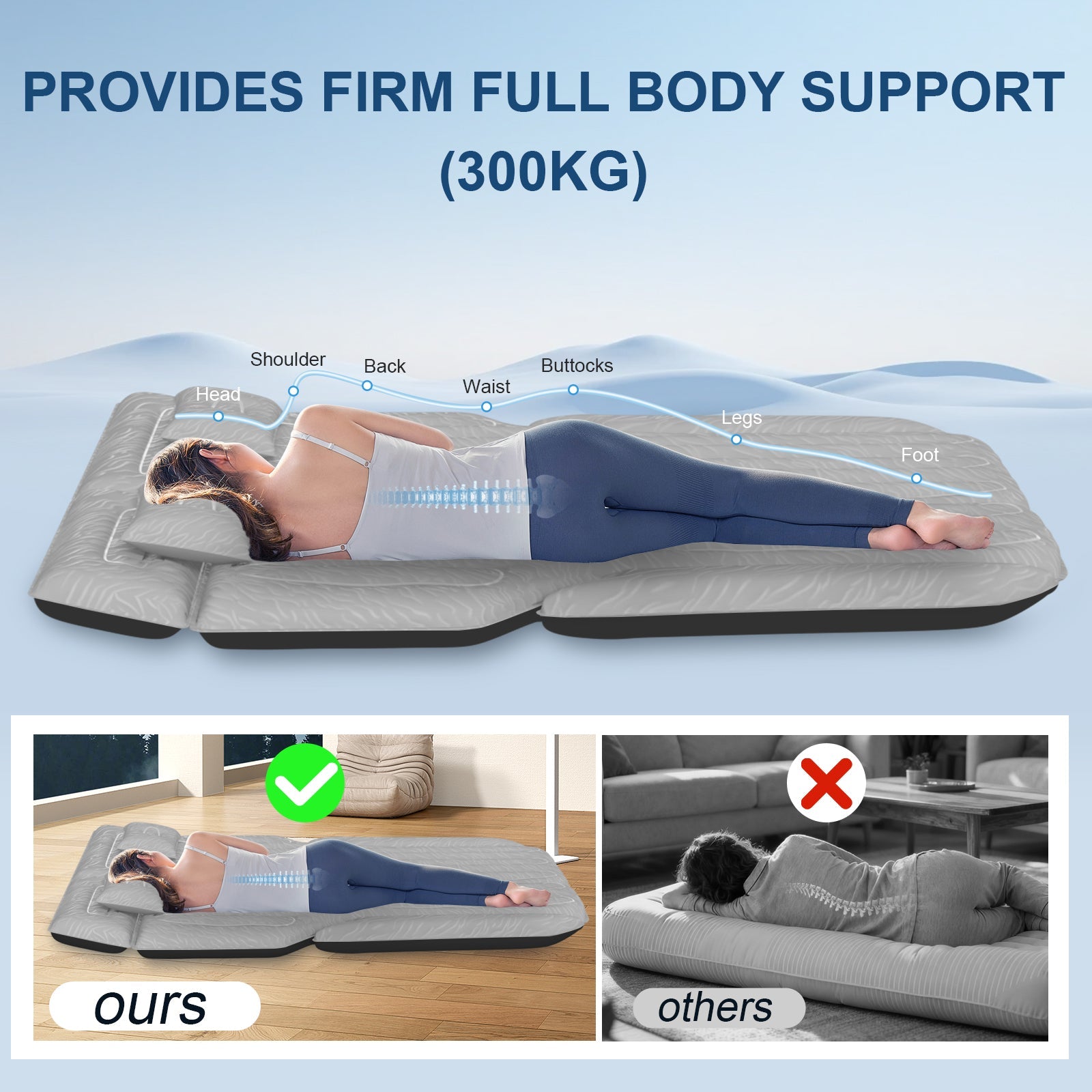 SUV Air Mattress with Electric Pump – Camping Upgrade