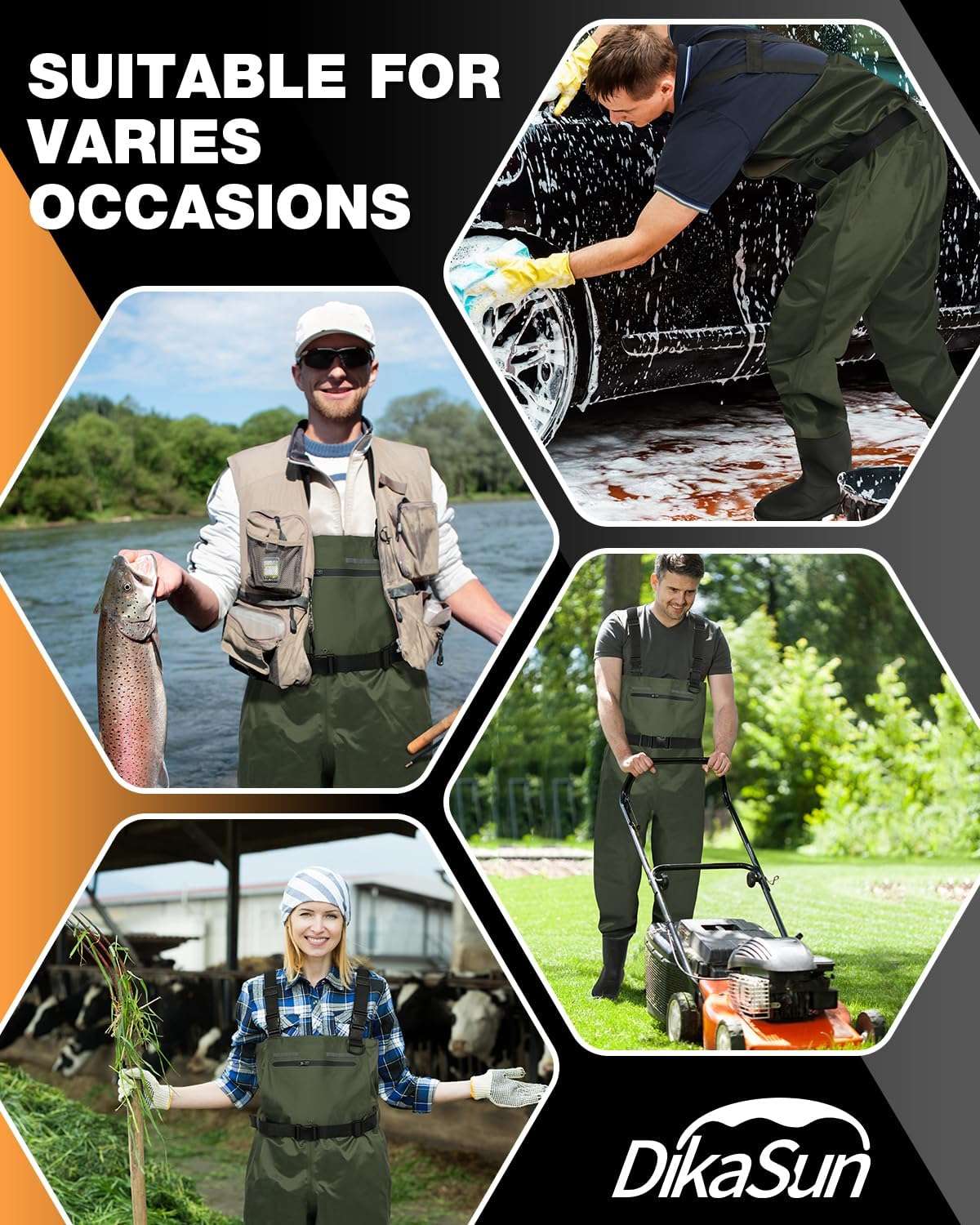 Chest Waders with Boots — Fly Fishing & Duck Hunting