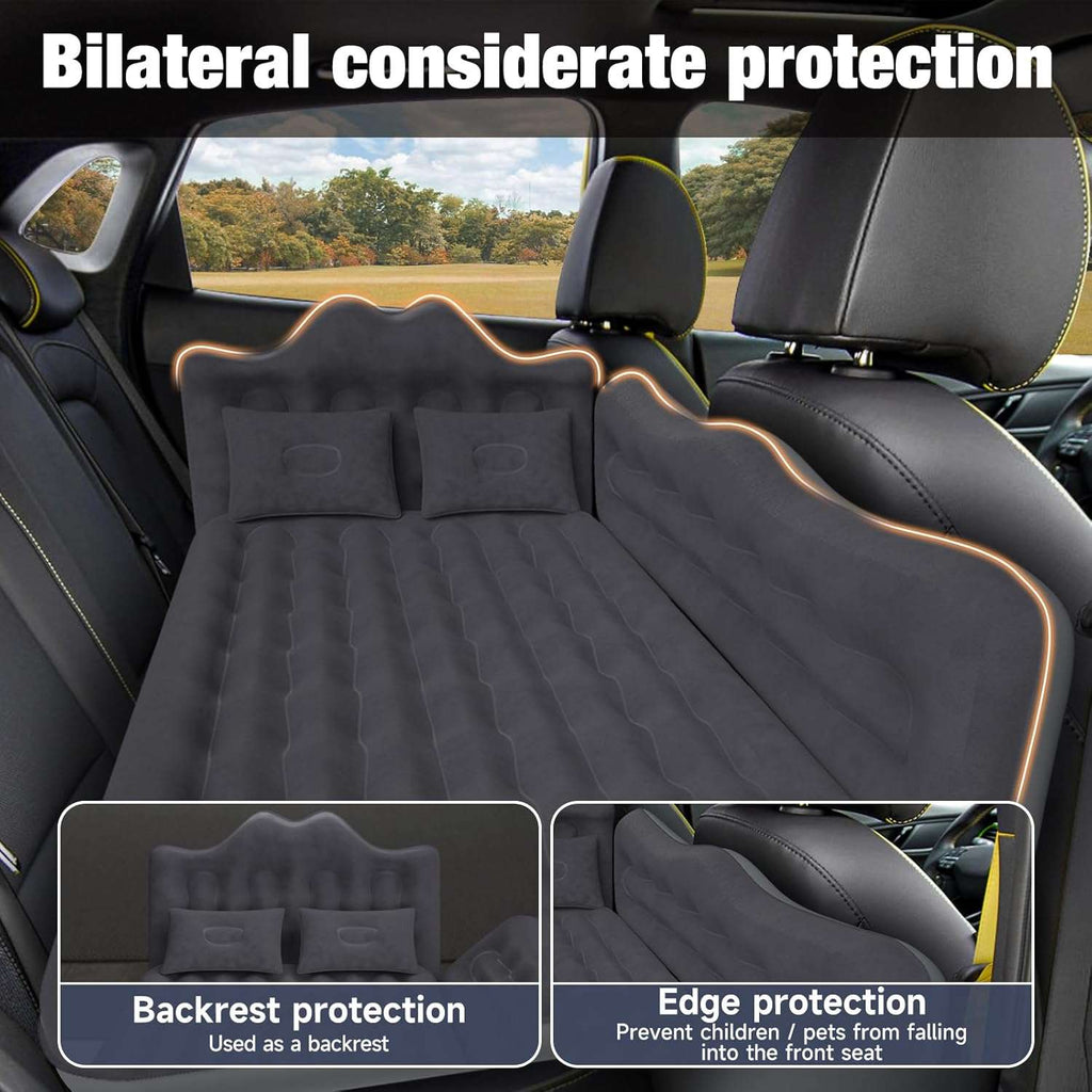 2-in-1 Foldable SUV & Car Air Mattress — Road Trip Bed
