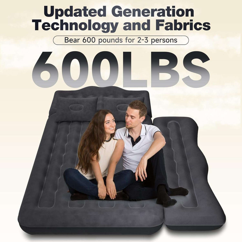 2-in-1 Foldable SUV & Car Air Mattress — Road Trip Bed