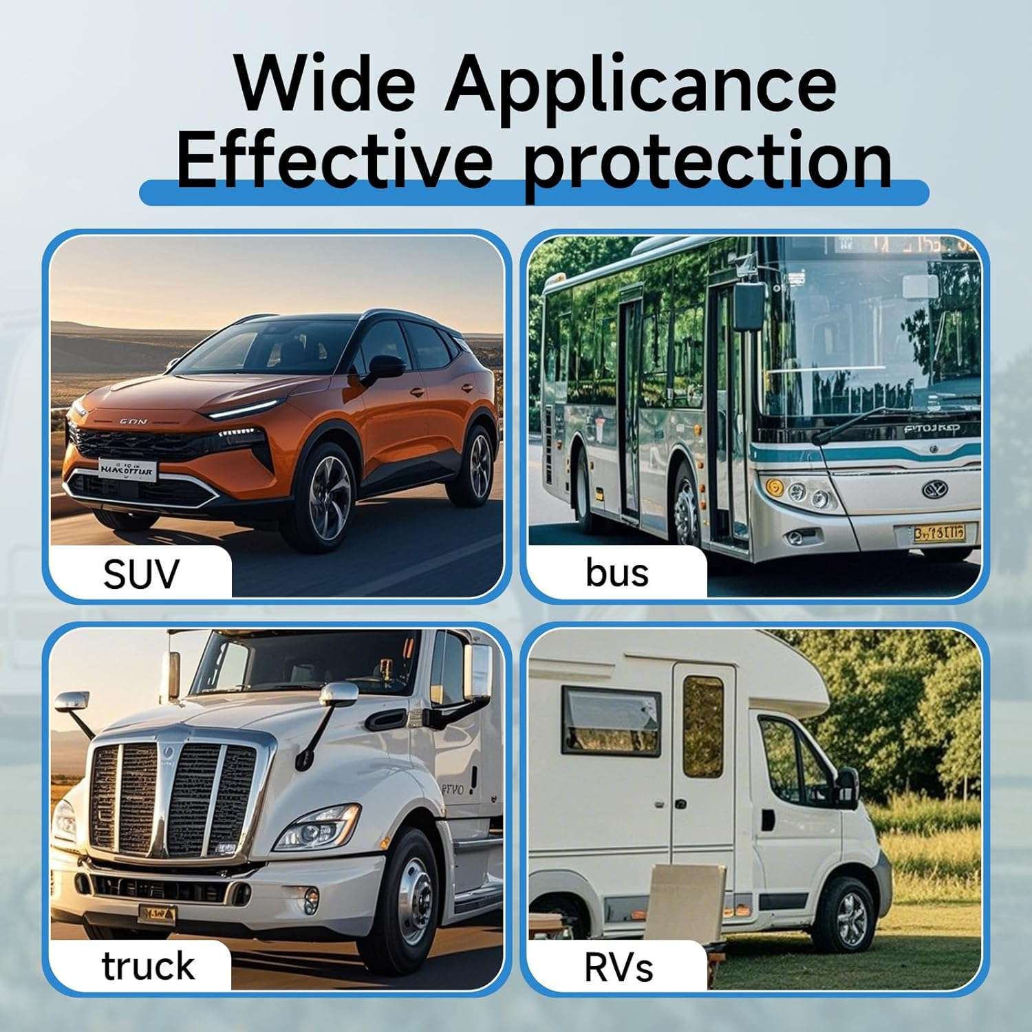 Waterproof RV Tire Covers – 4 Pack Heavy-Duty