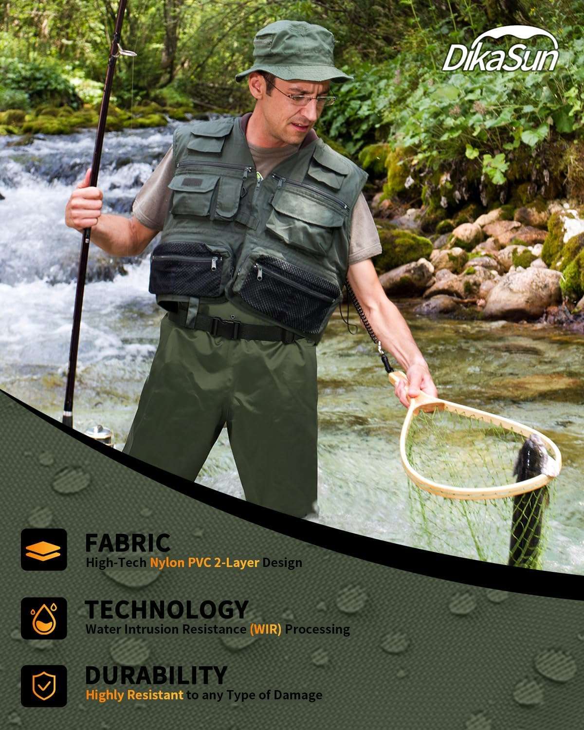 Chest Waders with Boots — Fly Fishing & Duck Hunting