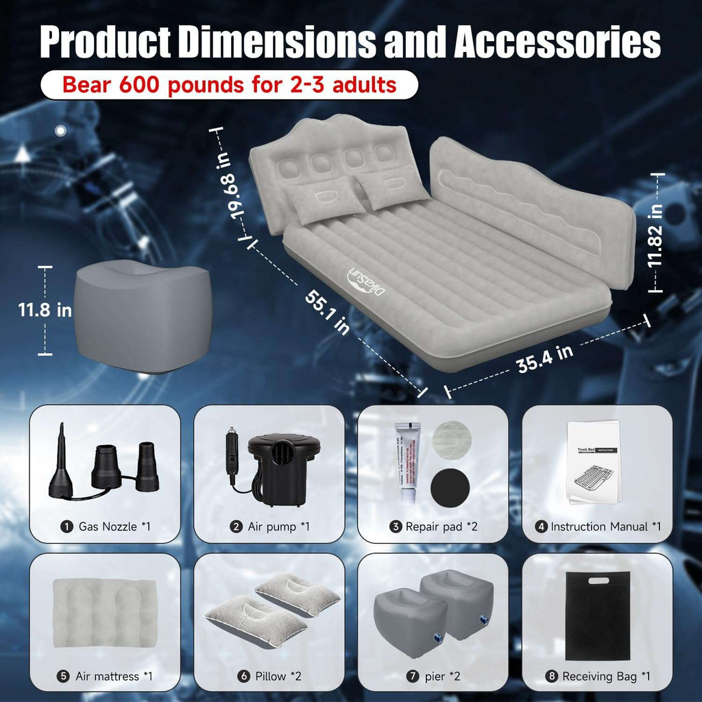 SUV Air Mattress for Road Trips & Camping
