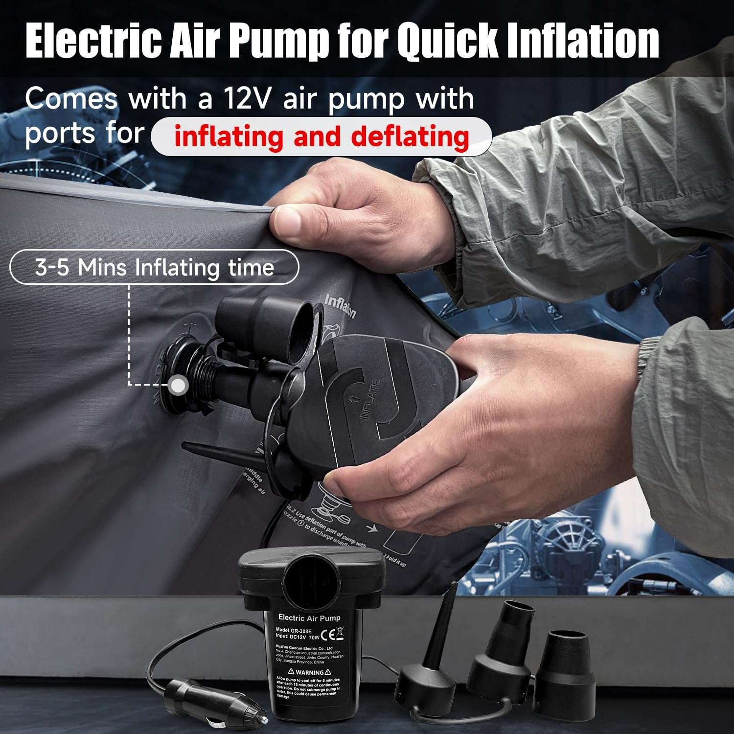 SUV Air Mattress for Road Trips & Camping