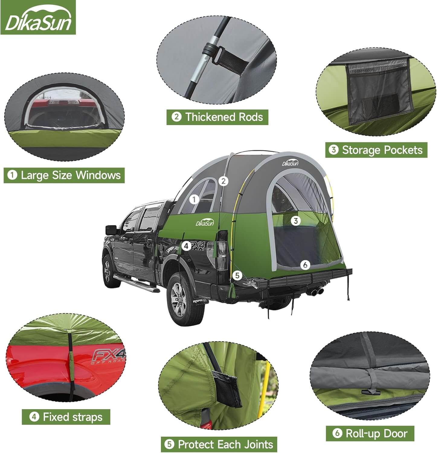 Truck Bed Tent - Quik Setup Outdoor Camp