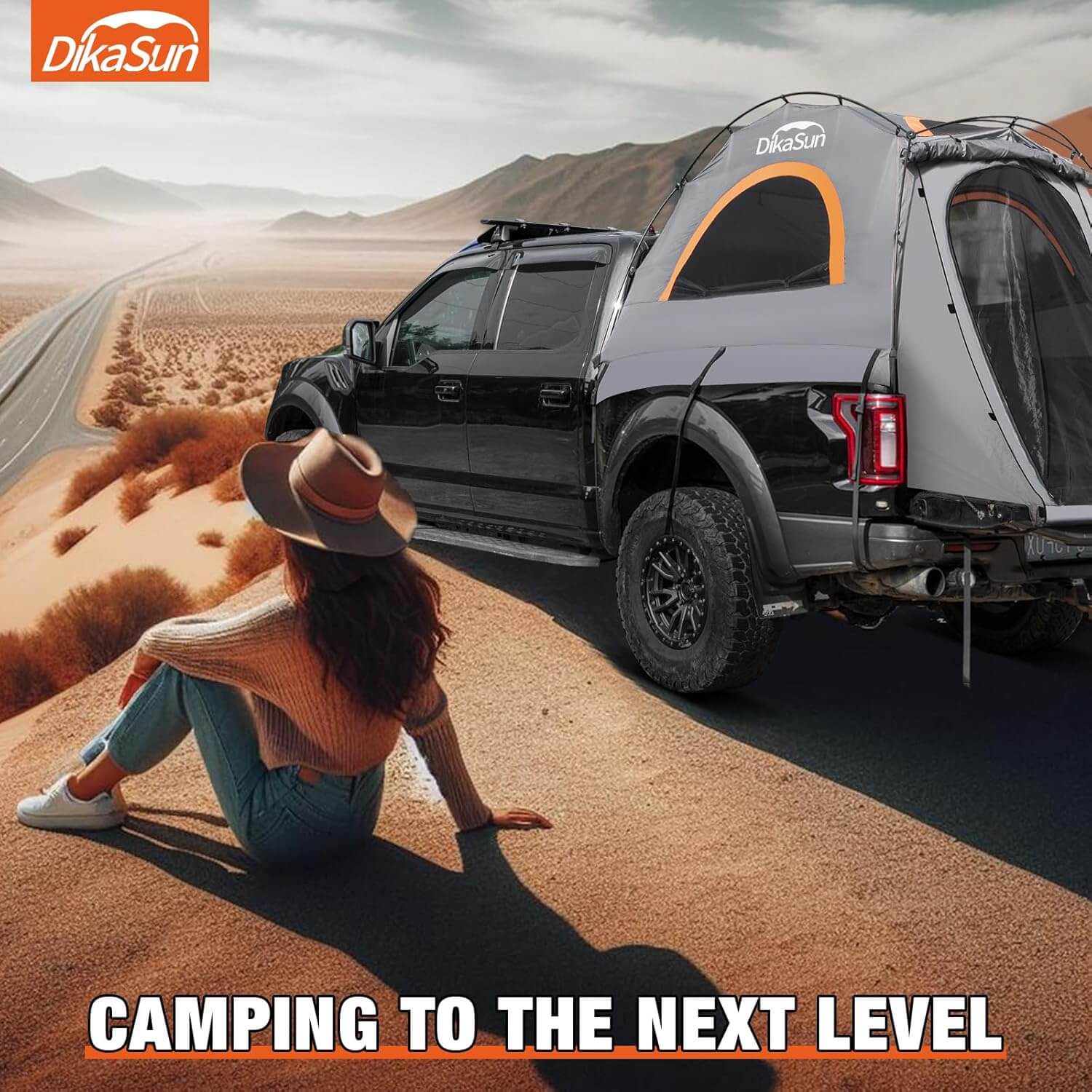 Pickup Truck Bed Tent - Easy Setup Camping Shelter