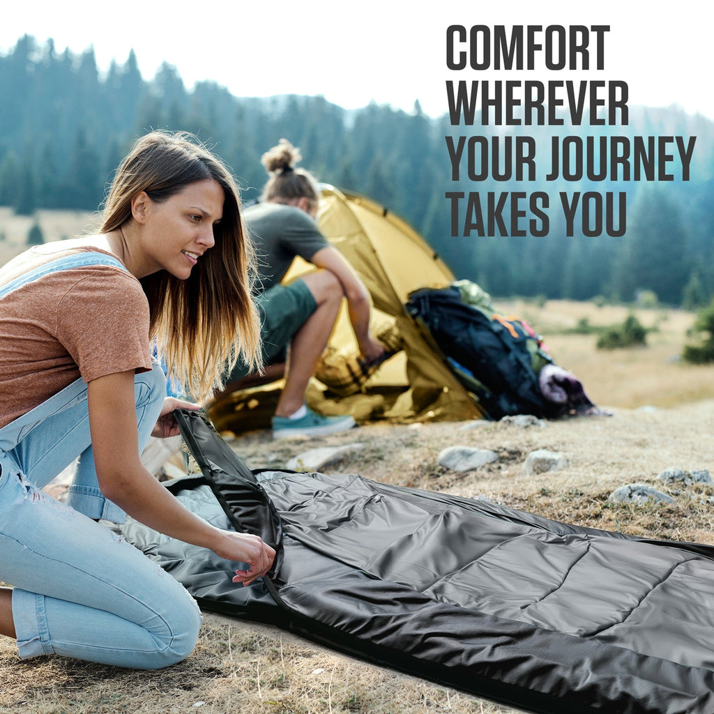 VENTURE 4TH Lightweight Summer Sleeping Bag – 40°F to 70°F