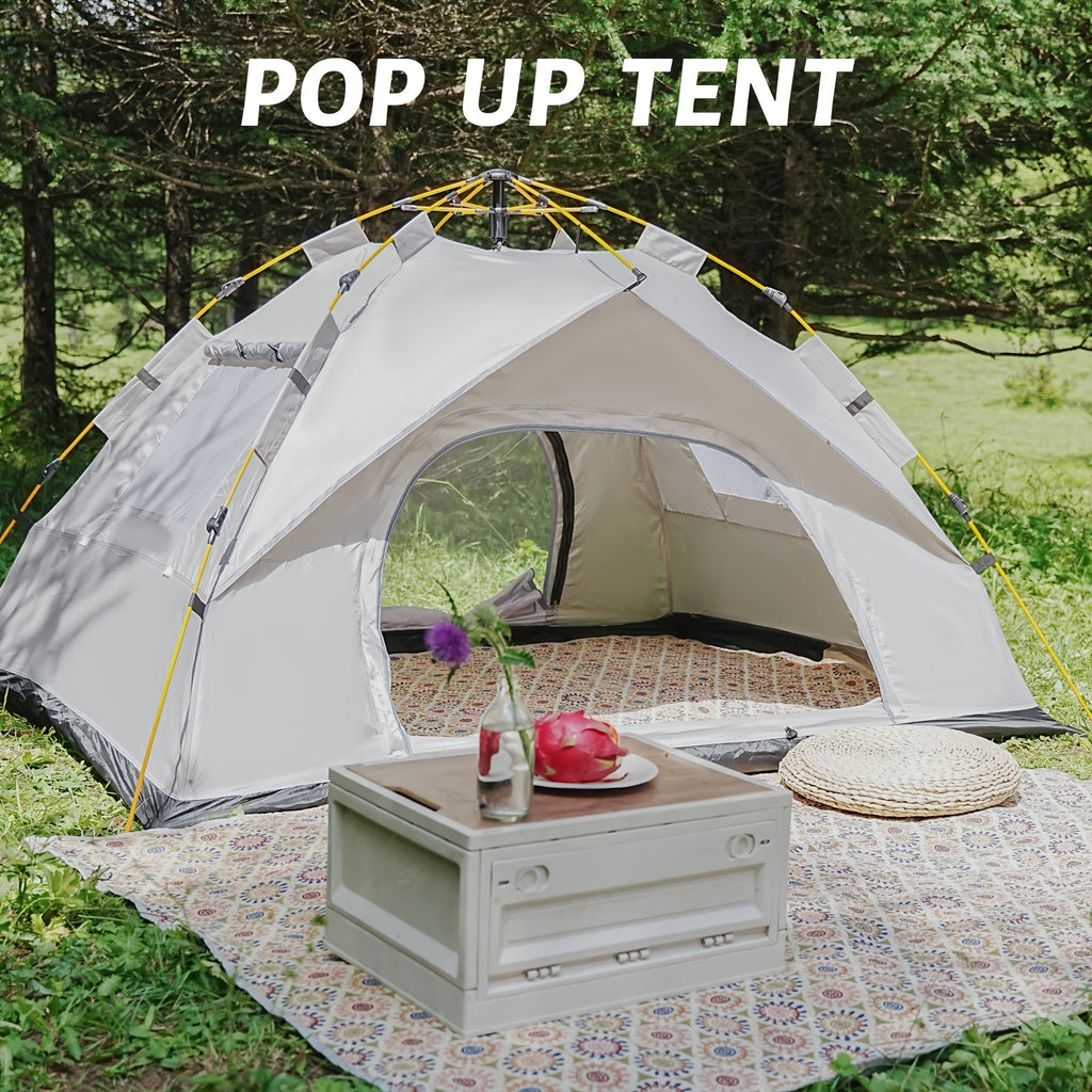 Instant Pop-Up Camping Tent – 1–4 Person, Waterproof, Quick Setup