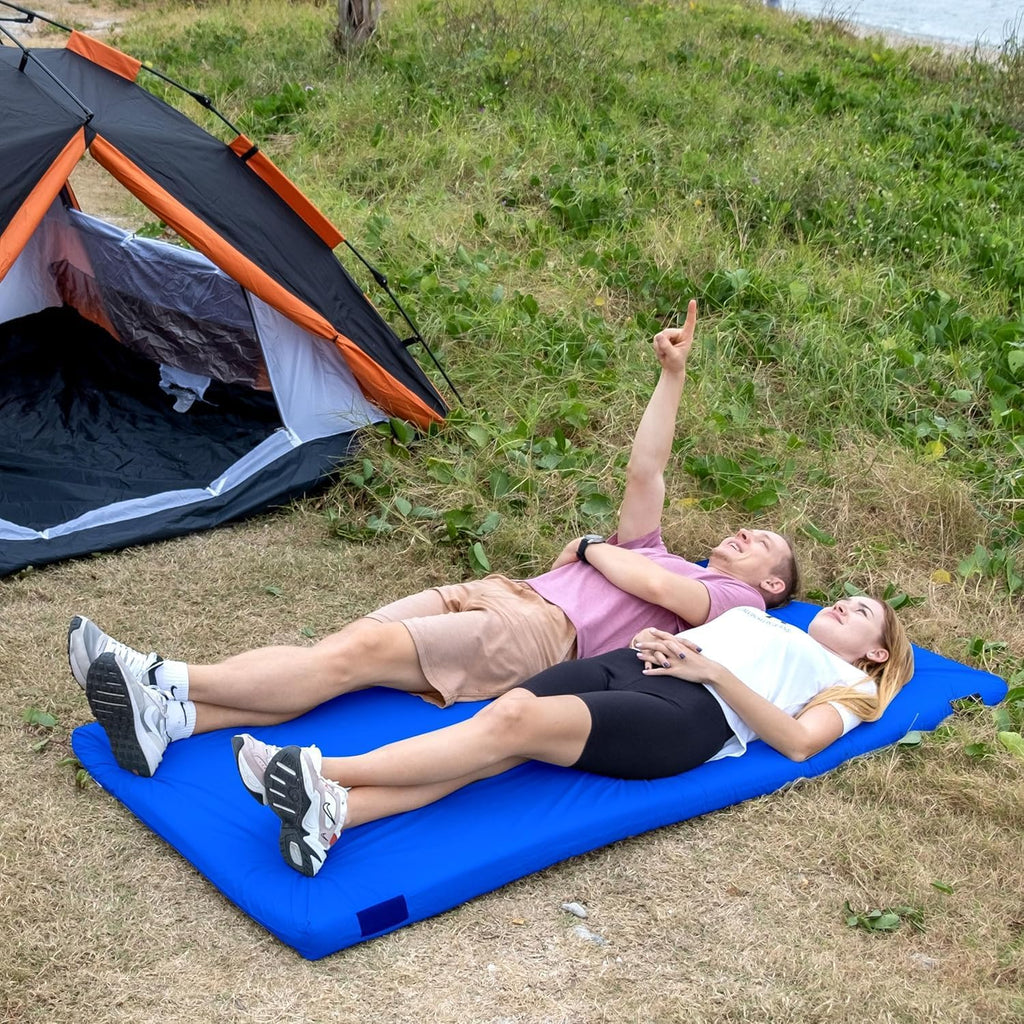 Hazli Matrix Air-Cell Memory Foam Camping Mattress – 6 Sizes, 5 Colors