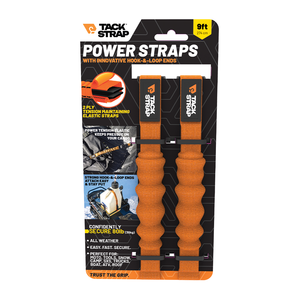 Tack Strap Power Strap — Hook & Loop Adventure Strap with Quick Release Buckle