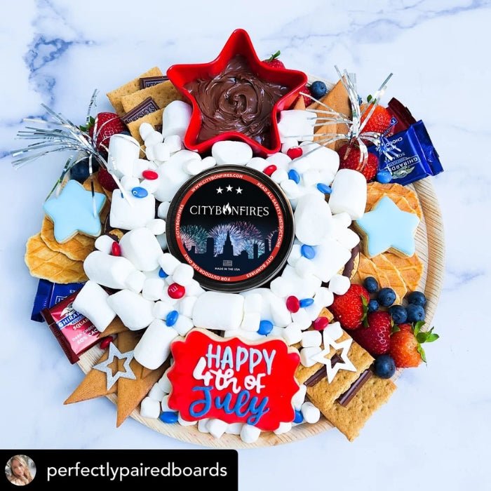 City Bonfires USA Limited Edition – Portable Bonfire in a Tin