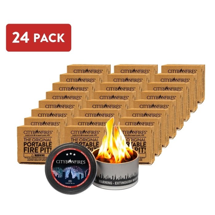 City Bonfires USA Limited Edition – Portable Bonfire in a Tin
