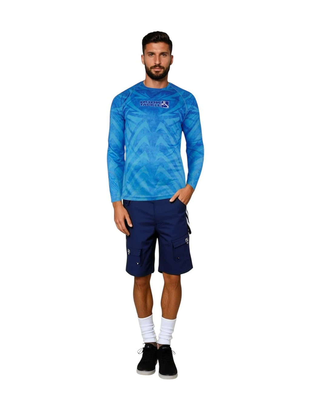 Men's UPF 50+ Fishing Shirt — Sun Protection for All-Day Wear