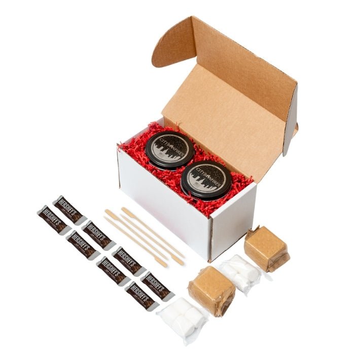 City Bonfires S'mores Family Pack – Complete S'mores Party Kit for 8