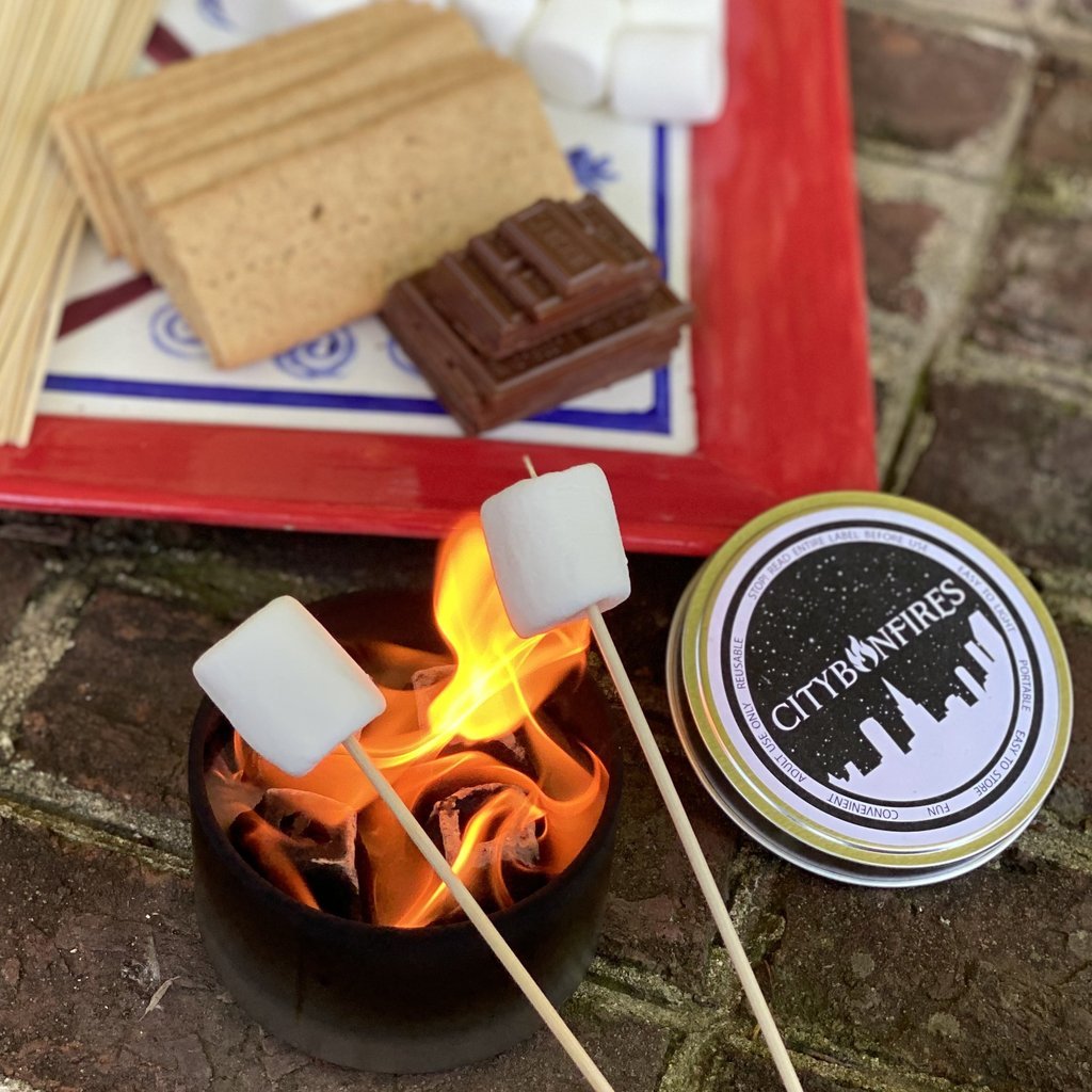 City Bonfires S'mores Family Pack – Complete S'mores Party Kit for 8