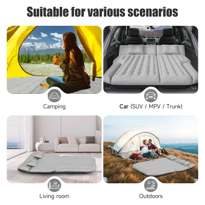SUV Air Mattress with Electric Pump – Camping Upgrade
