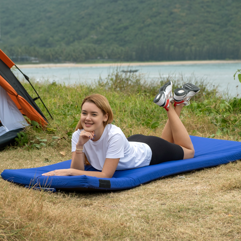 Hazli Matrix Air-Cell Memory Foam Camping Mattress – 6 Sizes, 5 Colors