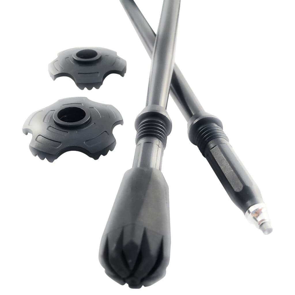 York Nordic Folding Travel Walking & Hiking Poles – Collapses to 13.5"
